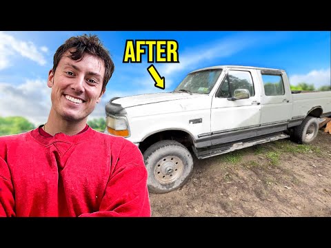 RESTORING AN ABANDONED OBS FORD 7.3 F250 | PT1