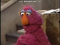 Classic Sesame Street Oscar And Telly Word Says NO 1986