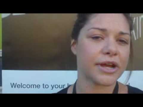 Backstage at Kirrily Johnston with Dermalogica