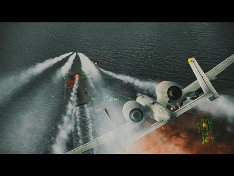 ACE COMBAT ASSAULT HORIZON - PS3 / X360 - Full-Blown Assault (Gamescom 2011 Trailer)
