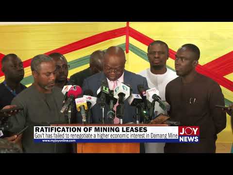 Gov't has failed to renegotiate a higher economic interest in Damang Mine - Minority