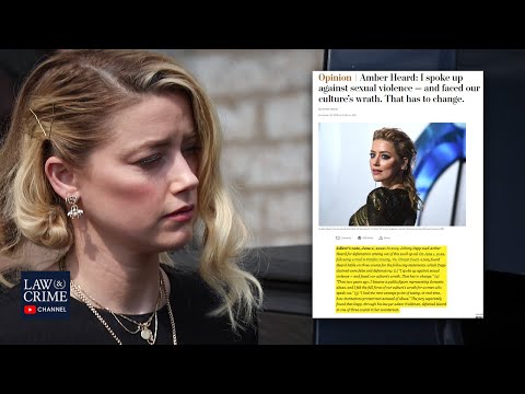 Washington Post Add Editor's Note to Amber Heard's 2018 Op-Ed