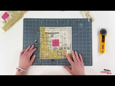 Creative Grids® 10" Log Cabin Duo - Basic Log Cabin Tutorial