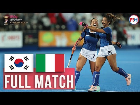 Korea v Italy | Womens World Cup 2018 | FULL MATCH