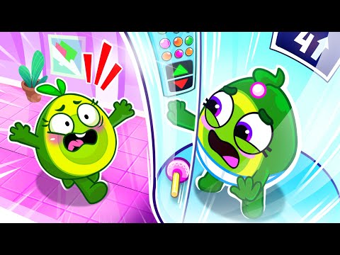 Don't Jump in Elevators😥😨 Be Careful with Electricity ⚡🔌 Best Kids Cartoon Pit & Penny Stories💖