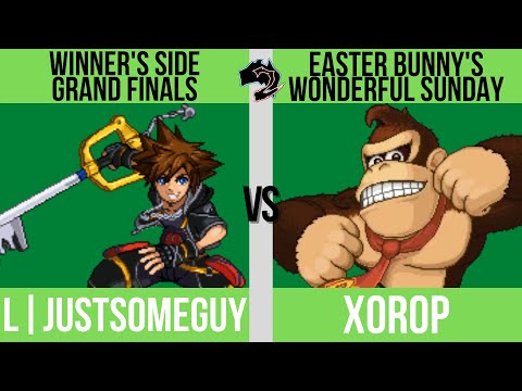 Easter Bunny's Wonderful Sunday: JustSomeGuy (Sora, Fox) vs. Xorop (DK, Fox) - Grand Finals