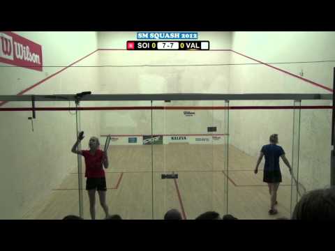 2012 sm naiset finaali Soini vs Valtola alku