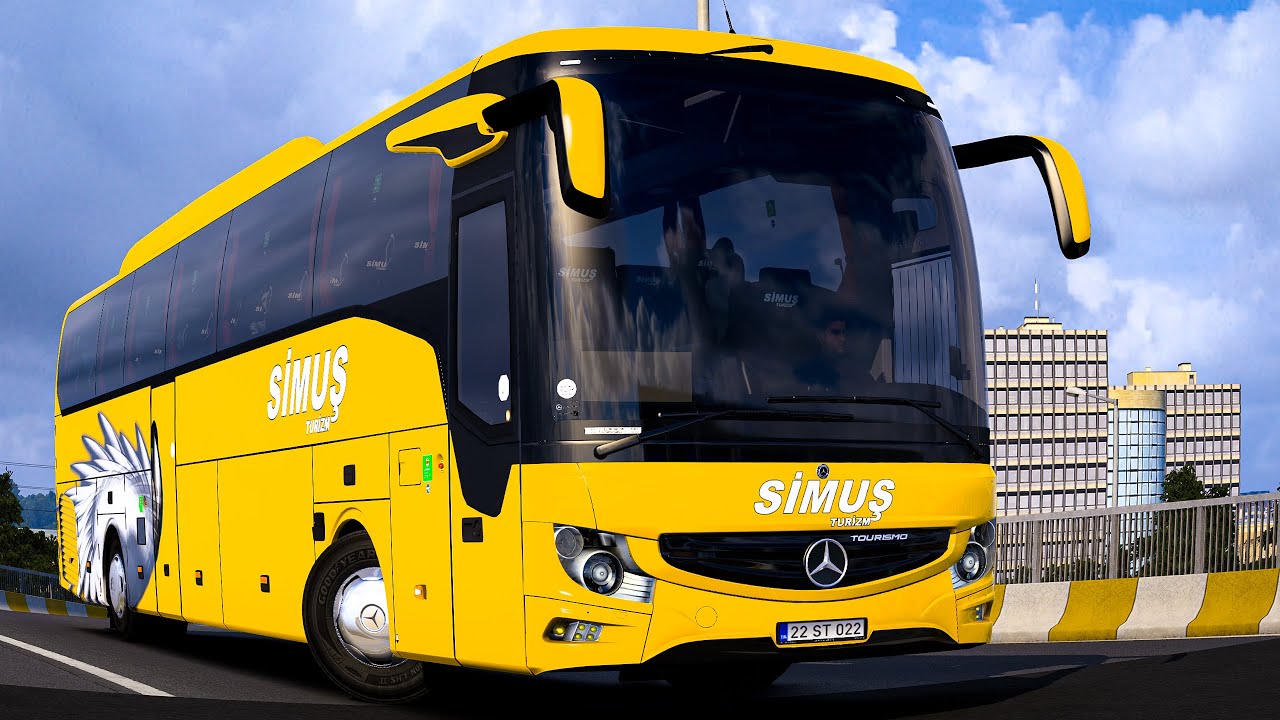 Simuş Turizm Yollara Çıkıyor! ETS 2 Türkiye Haritası v1.2