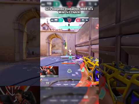 G2 Jawgemo 1v3 CLUTCH vs MIBR 😱
