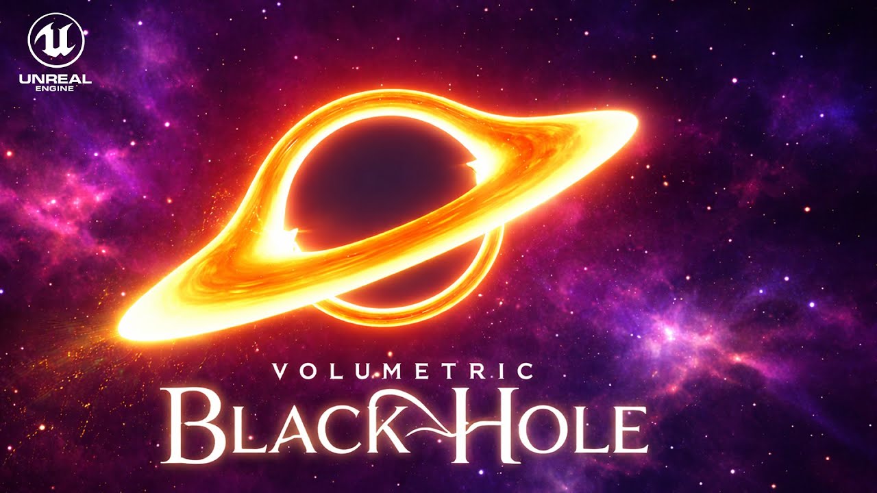 Volumetric Black Hole for Unreal Engine 5 | Fab Marketplace Trailer