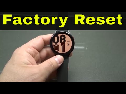 Galaxy Watch 4-How To Factory Reset The Device-Complete Tutorial