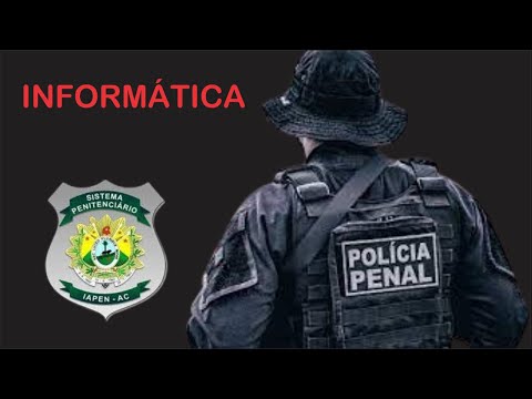 Informática para o concurso IAPEN (AC) | Questões IBFC