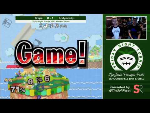 Friday Night Turnip #14 - Grape (Fox) vs. Andymosity (Samus) - Winners Semis