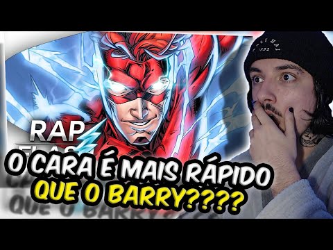 (SÉRIO??) REAGINDO ao Rap do Wally West (DC Comics) - O Flash mais rápido // Flash Beats // REACT