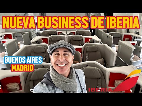 NEW IBERIA BUSINESS CLASS on the Airbus 350 Next | Buenos Aires - Madrid