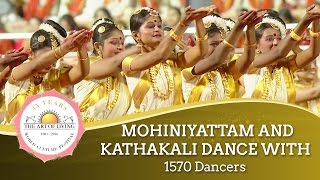 Mohiniyattam & Kathakali by 1570 dancers || World Culture Festival 2016