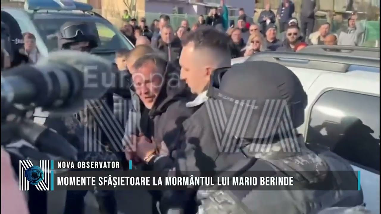 Momente sfâșietoare la mormântul lui Mario Berinde