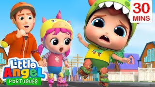Ops! Não Vai Cair de Patins, Joãozinho! | Canal do Joãozinho - Little Angel Português