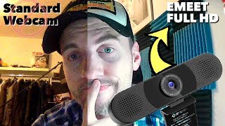 Schluss mit schlechten Webcam Aufnahmen - EMEET 1080P Full HD Webcam REVIEW