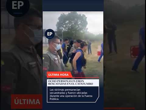 Liberan a ocho personas secuestradas en el Catatumbo