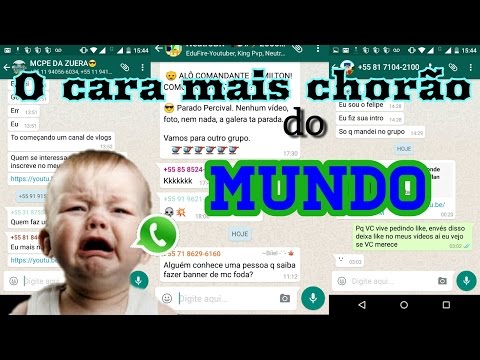 O cara mais chorão do mundo - Vlog