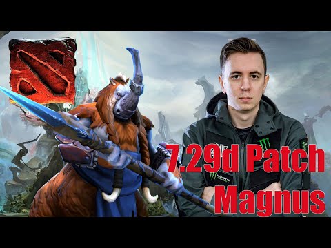 S4 playing Magnus | Off Lane | Patch 7.29d