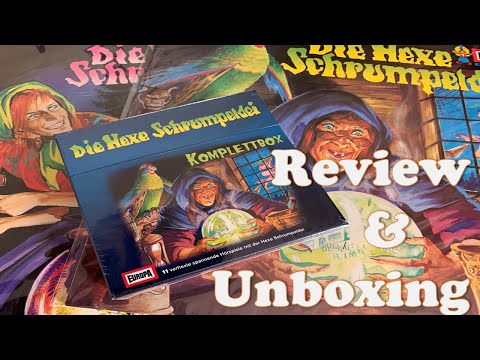 Die Hexe Schrumpeldei 🧙🏻‍♀️🧹 - Alle Hörspiele auf CD / Box unboxing und review / Europa Klassiker
