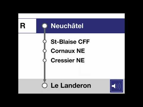 annonces CFF » R Neuchâtel — Le Landeron | Interruption totale de la gare de Bienne | SLBahnen