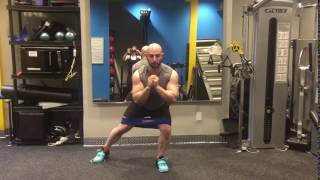 Hip Circle Slider Glute Adduction