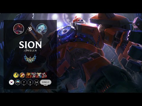 Sion Jungle vs Viego - KR Challenger Patch 12.11