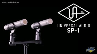 Video thumbnail for Universal Audio SP-1 Pair - Pristine fidelity for instant album-quality sound - AmericanMusical.com by American Musical Supply