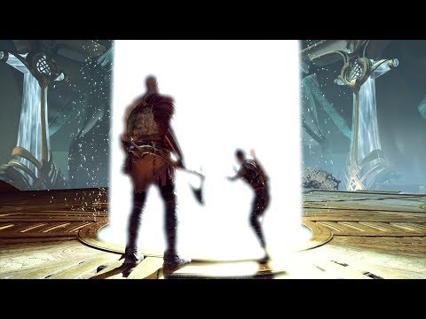 GOD OF WAR 4 PS4 PRO - Kratos enters the light