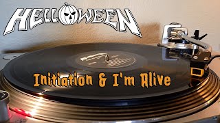 Helloween - Initiation &amp; I&#39;m Alive [1987] - Black Vinyl LP