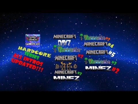 PBG's Hardcore Series All intros 2012-2017 UPDATED HD Minecraft-MineZ #2