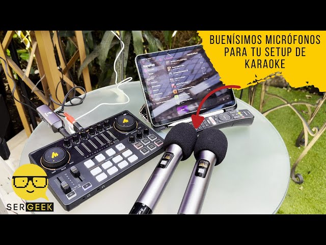Vídeo relacionado con RASTKY Set de Micrófono Inalámbrico con Tecnología, Micrófonos de Mano Duales para Dúos, Compatible con Varios Dispositivos, Ideal para Cantar Karaoke en Casa, Materiales de Calidad