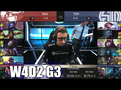 Renegades vs TSM | Week 4 Day 2 S6 NA LCS Spring 2016 | REN vs TSM G1 W4D2