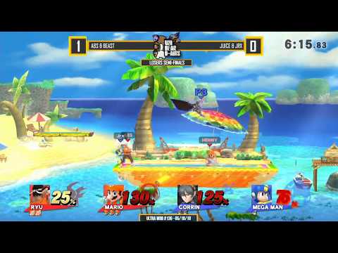 WBB 136 | Abs & Beast vs Juice & Jrx - Losers Semi Finals - Smash 4