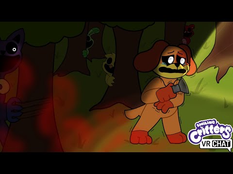 The Smiling Critters Go On a SPOOKY Hiking Trip (Smiling Critters VRChat Adventures)