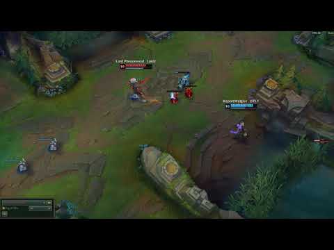 Yasuo vs Ryze outplay 1 HP.