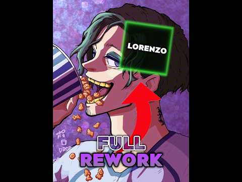 Full Lorenzo Rework! #bluelock #bluelockrivals #roblox #lorenzo #donlorenzo