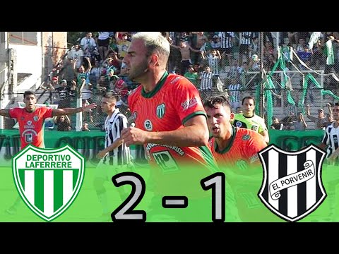 Primera C : LAFERRERE 2 - 1 EL PORVENIR | (Los Goles)