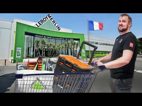 I Found the Weirdest French Tools at Leroy Merlin AKA France's BIGGEST TOOL STORE!