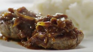 How to Make Hamburger Steak with Onions and Gravy | Beef Recipes | Allrecipes.com