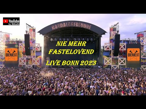 Querbeat - Nie Mehr Fastelovend (Live) Bonn 2023