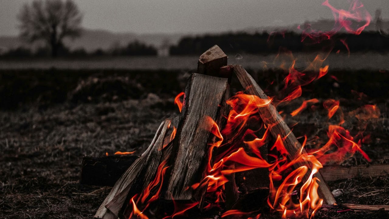 Cozy Fireplace 4K | Calm Music | Sleep Soundly