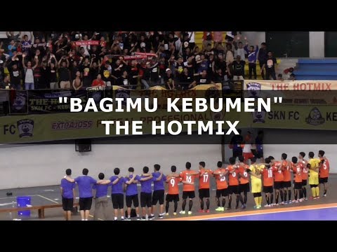 MERINDING! LAGU BAGIMU KEBUMEN BY THE HOTMIX SUPORTER SKN FC KEBUMEN - PRO FUTSAL LEAGUE 2018