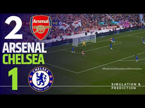 Arsenal vs. Chelsea LIVE 🔴 | Premier League 25/26 | Virtual Football Simulation