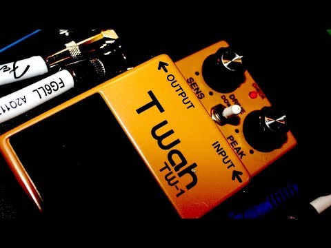 Boss TW-1 T Wah MIJ June 1981 (Black Label) - **RARE** image 6