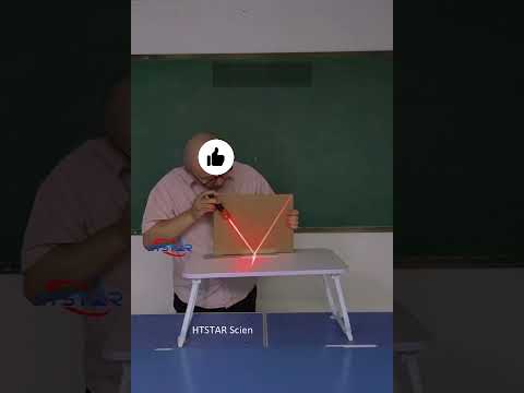 Light Reflection Experiment Physics Lab HTSTAR Science & Laboratories  #physicsshorts