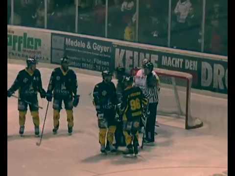 Eishockey Füssen gegen Peiting
